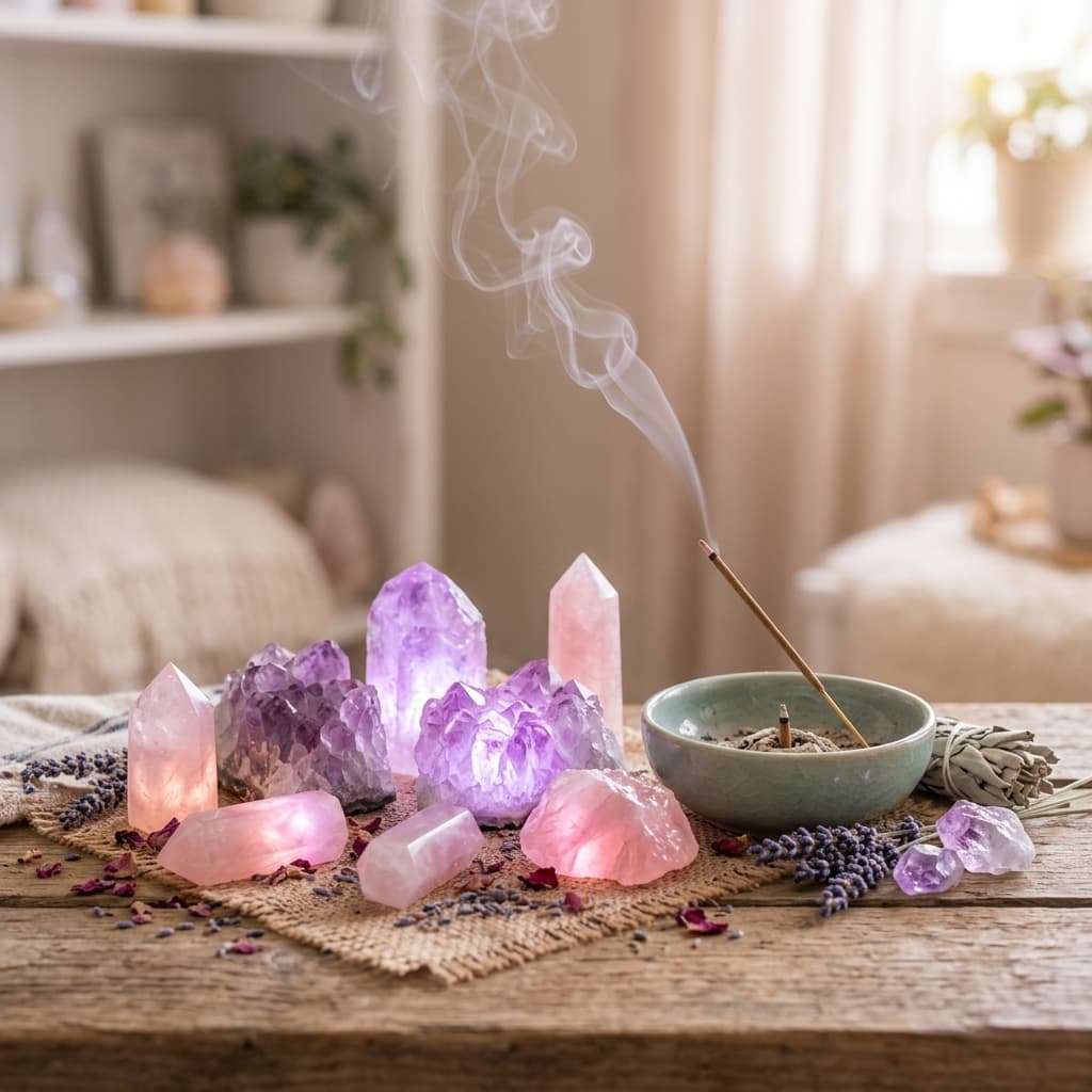 Healing Crystals and Aromatherapy